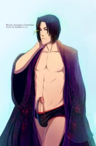 Rating: Explicit Score: 0 Tags: 1boy akubaka ayasegawa_yumichika bleach erect_penis half_dressed male male_only penis rule34 solo tagme User: bunchy7s