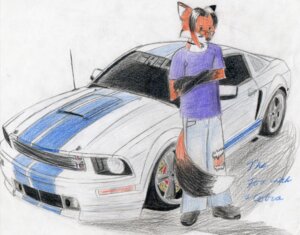 Rating: Safe Score: 0 Tags: 2006 absurd_res anthro canid canine car collar e621 eyewear femboy ford ford_mustang fox glasses hi_res male mammal simple_background solo tail vehicle white_background wred User: bunchy7s