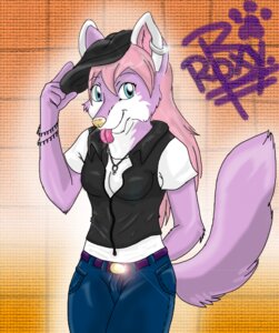 Rating: Safe Score: 0 Tags: anthro belly belt bottomwear bracelet canid canine canis clothing digital_media_(artwork) e621 ear_piercing female fur hair hat headgear headwear jewelry mammal necklace orange_background pants piercing pink_body pink_fur pink_hair roxy_bradingham simple_background smile solo tail tongue tongue_out topwear vest white_belly white_body white_ears white_fur wolf wolflady y2k_(fashion) yellow_nose User: bunchy7s Rating: Safe Score: 0 Tags: anthro belly belt bottomwear bracelet canid canine canis clothing digital_media_(artwork) e621 ear_piercing female fur hair hat headgear headwear jewelry mammal necklace orange_background pants piercing pink_body pink_fur pink_hair roxy_bradingham simple_background smile solo tail tongue tongue_out topwear vest white_belly white_body white_ears white_fur wolf wolflady y2k_(fashion) yellow_nose User: bunchy7s