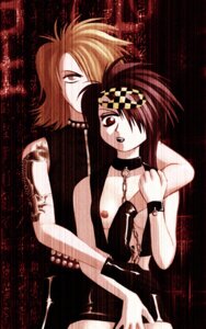 Rating: Questionable Score: 0 Tags: belt blonde_hair bondage breasts brown_eyes brown_hair buttons chains checkerboard checkered choker cleavage copyright_request cuff cuffs female gloves goth gothic hair_over_one_eye lipstick makeup mask messiah_cage mystic_cage nipples rule34 short_hair skirt standing tattoo tattoos vest vinyl yellow_eyes User: bunchy7s