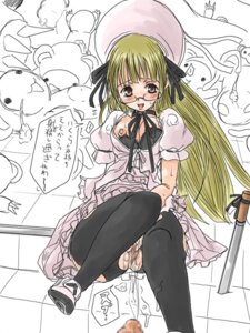 Rating: Explicit Score: 0 Tags: blonde_hair blush bra bra_pull breasts censored choker cleavage clothing cum dress ejaculation female frills glasses grey_eyes hair_ribbon happy_sex hat houri_shinji lingerie lolita_fashion long_hair mahou_sensei_negima! male masturbation medium_breasts nipple_slip nipples no_panties open_clothes open_shirt pantyhose penis pov pussy ribbon rule34 shirt sitting sketch solo_focus spread_pussy sword torn_clothes torn_pantyhose translation_request tsukuyomi_(negima) underwear very_long_hair weapon User: bunchy7s