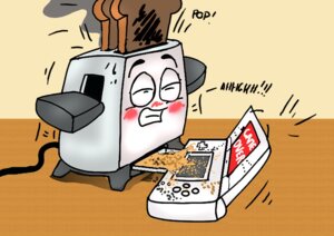 Rating: Explicit Score: 0 Tags: 1other ambiguous_gender animate_inanimate blush brave_little_toaster crumbs inanimate nintendo_ds rule34 screaming smoke tagme toaster what User: bunchy7s