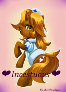 Rating: Questionable Score: 0 Tags: clothing comic e621 english_text equid equine fan_character female feral hasbro hi_res horn incest_(lore) mammal mlp:_incestuous my_little_pony mythological_creature mythological_equine mythology nurse nurse_clothing nurse_uniform sketchy_skylar sketchy_skylar_(character) solo text unicorn uniform User: bunchy7s