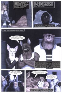 Rating: Questionable Score: 0 Tags: anthro armor badger bat body_armor braided_hair canid canine caterwaul claws cloak clothing comic domestic_cat e621 english_text fangs felid feline felis female gulonine gun hair james_m_hardiman looking_at_viewer mammal mustelid musteline outside raining ranged_weapon suit teeth text weapon whiskers wolverine User: bunchy7s