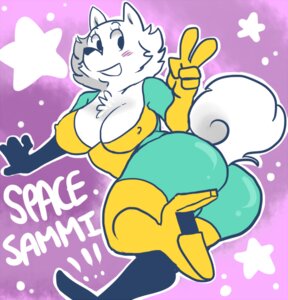 Rating: Questionable Score: 0 Tags: anthro biped blush breasts butt canid canine canis cleavage clothed clothing crossgender digital_media_(artwork) domestic_dog e621 female footwear fur gesture hand_gesture high_heels mammal shoes solo space space_sam text tight_clothing v_sign white_body white_fur zombbh User: bunchy7s Rating: Questionable Score: 0 Tags: anthro biped blush breasts butt canid canine canis cleavage clothed clothing crossgender digital_media_(artwork) domestic_dog e621 female footwear fur gesture hand_gesture high_heels mammal shoes solo space space_sam text tight_clothing v_sign white_body white_fur zombbh User: bunchy7s