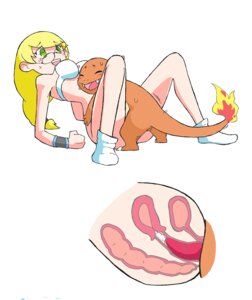 Rating: Explicit Score: 0 Tags: 1boy 1girls bladder blonde_hair blush_lines bottomless_female bra bra_only breasts charmander color cross_section cum_in_pussy female fire full_body glasses glasses_askew green_eyes human internal_cumshot internal_vaginal interspecies knees_up low-tied_long_hair male medium_breasts nintendo no_shoes penis pok&eacute;mon_(species) pokemon pokemon_(species) pokemon_on_female pokemon_rgby pokephilia pussy reclining rectum rule34 sex simple_background socks soroxel spread_legs straight tail tail_fire uncensored urethra uterus vaginal_penetration veiny_penis white_background white_bra white_socks User: bunchy7s