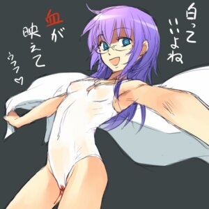 Rating: Explicit Score: 0 Tags: armpits blood blue_eyes female flat_chest glasses long_hair menophilia menses menstruation mosha one-piece_swimsuit period_blood psyren purple_hair rule34 sakurako_amamiya sketch swimsuit translated translation_request User: bunchy7s