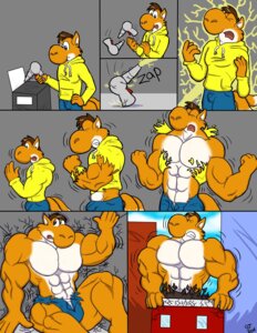 Rating: Questionable Score: 0 Tags: anthro big_muscles canid canine caseyljones comic dinosaur e621 fox hybrid male mammal mario_bros muscular muscular_anthro muscular_male nintendo orange_yoshi prehistoric_species reptile scalie solo yoshi User: bunchy7s