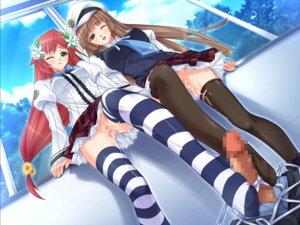 Rating: Explicit Score: 0 Tags: 1boy 2girls big_breasts blush breasts brown_hair censored double_footjob feet female footjob large_breasts legwear long_hair looking_down male mosaic_censoring no_panties open_mouth penis pink_hair pussy pussy_juice rule34 skirt standing standing_footjob stockings striped_legwear teamwork thighhighs wings User: bunchy7s Rating: Explicit Score: 0 Tags: 1boy 2girls big_breasts blush breasts brown_hair censored double_footjob feet female footjob large_breasts legwear long_hair looking_down male mosaic_censoring no_panties open_mouth penis pink_hair pussy pussy_juice rule34 skirt standing standing_footjob stockings striped_legwear teamwork thighhighs wings User: bunchy7s