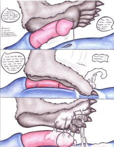 Rating: Explicit Score: 0 Tags: 2008 5_toes animal_genitalia bodily_fluids colored_pencil_(artwork) cum dialogue donamer donamer_(artist) duo e621 english_text erection feet foot_fetish foot_on_penis foot_play foot_shot footjob genital_fluids genital_shot genitals hi_res hindpaw male male/male paws penile penis penis_shot plantigrade scalie sex sex_shot sheath text toes traditional_media_(artwork) User: bunchy7s