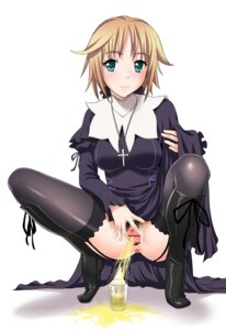 Rating: Explicit Score: 0 Tags: anus aqua_eyes blonde_hair boots censored clitoral_hood clitoris cross female female_focus female_only garter_straps garters labia labia_majora labia_minora legwear lingerie nopan nun peeing peeing_in_cup piss pissing pooca pubic_hair pussy rule34 seikon_no_qwaser simple_background sitting_pee solo solo_female solo_focus spread_pussy spreading spreading_pussy squat stockings teresa_beria thighhighs urinating urinating_female urination urine urine_pool urine_stream vagina white_background User: bunchy7s