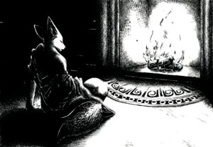 Rating: Safe Score: 0 Tags: 2010 ambiguous_gender anthro bedding biped black_and_white blanket canid canine carpet cross-hatching detailed_background e621 fire fireplace fox hatching_(art) light mammal monochrome on_ground peaceful rug shaded shadow sitting snout solo suck_mcjones tail User: bunchy7s