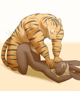 Rating: Explicit Score: 0 Tags: all_fours anal anal_penetration anthro doggystyle duo e621 faust_tigre felid from_behind_position genitals interspecies lagomorph leporid male male/male male_penetrated male_penetrating male_penetrating_male mammal muscular nude open_mouth pantherine pecs penetration penis rabbit ritts sex tail tiger User: bunchy7s