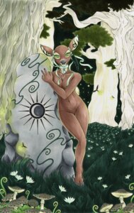 Rating: Safe Score: 0 Tags: 2013 4_fingers anthro artist_collaboration breasts brown_body cervidian94 deer detailed_background e621 female fingers forest hi_res hooves ink_(artwork) jewelry kaneshia lorien077 mammal marker_(artwork) necklace nude outside pen_(artwork) plant solo tail traditional_media_(artwork) tree white_tail User: bunchy7s
