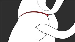 Rating: Questionable Score: 0 Tags: 16:9 2d_animation ambiguous_gender animated animated_gif anthro biped butt chuustar clothed clothing e621 felid frame_by_frame fur low_res mammal presenting rear_view shaking_butt short_playtime skimpy solo standing tail tail_motion tailwag teasing underwear white_body white_fur widescreen User: bunchy7s