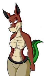 Rating: Questionable Score: 0 Tags: activision anthro belt bottomwear breasts canid canine canis clothed clothing crash_bandicoot_(series) crocodile crocodilian crossgender dingo dingodile e621 female half-closed_eyes hybrid mammal mazapan mtf_crossgender narrowed_eyes naturally_censored non-mammal_breasts pants reptile scalie simple_background solo tail teeth topless white_background User: bunchy7s Rating: Questionable Score: 0 Tags: activision anthro belt bottomwear breasts canid canine canis clothed clothing crash_bandicoot_(series) crocodile crocodilian crossgender dingo dingodile e621 female half-closed_eyes hybrid mammal mazapan mtf_crossgender narrowed_eyes naturally_censored non-mammal_breasts pants reptile scalie simple_background solo tail teeth topless white_background User: bunchy7s