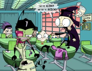 Rating: Explicit Score: 0 Tags: 3_fingers 4_fingers alien angry black_hair brown_eyes classroom clothing d:< dialogue dib_membrane disgusted english_text female glasses green_skin invader_zim irken male ms._bitters nickelodeon nicktoons nose_bleed partially_clothed public_sex purple_hair rule34 sex shirt_up smooth_skin speech_bubble straight_sex tongue tongue_out zim zita User: bunchy7s