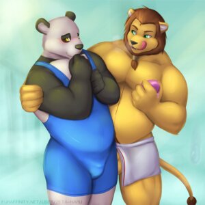 Rating: Explicit Score: 0 Tags: 1:1 anthro balls bear biceps big_muscles black_nose blush bulge clothed clothing communal_shower duo e621 felid front_view fur genitals giant_panda hi_res lion locker locker_room male male/male mammal mostly_nude muscular muscular_male one-piece_swimsuit pantherine pecs penis pubes romantic romantic_couple shower shy slightly_chubby smile soap swimwear tongue topless towel wrestler wrestling_singlet yellow_body yellow_fur zeta-haru User: bunchy7s