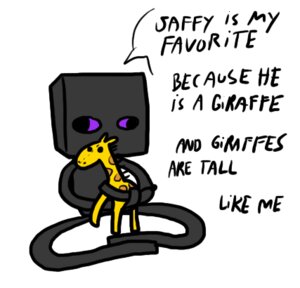 Rating: Safe Score: 0 Tags: alien alien_humanoid black_body black_eyes carrying_another daww derp_eyes dialogue duo e621 enderbro enderman english_text feral giraffe giraffid hug humanoid long_legs low_res male mammal microsoft minecraft mojang monster narrow_hips plushie purple_sclera roswell_grey shadow_creature simple_background sitting square_(anatomy) square_head text thin_calves thin_legs thin_thighs toony unknown_artist white_background xbox_game_studios User: bunchy7s