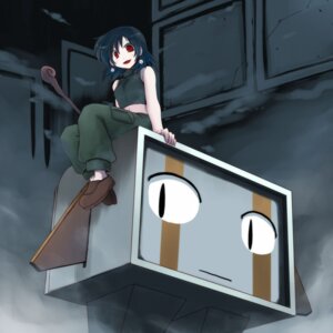 Rating: Safe Score: 0 Tags: 1:1 balrog_(cave_story) cave_story detailed detailed_background duo e621 female human looking_at_viewer mammal melee_weapon misery_(cave_story) noi-gren27 not_furry polearm red_eyes sitting staff toony weapon User: bunchy7s