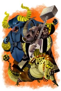 Rating: Safe Score: 0 Tags: 2011 2:3 anthro blue_body bovid bovine crocodile crocodilian digital_media_(artwork) dreamworks e621 galgard group hammer horn kung_fu_panda male mammal master_croc master_ox master_rhino reptile rhinoceros scalie tail tools weapon User: bunchy7s