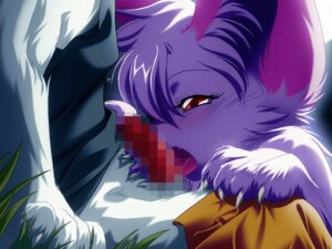 Rating: Explicit Score: 0 Tags: 4:3 anthro anthro_on_anthro bottomwear bottomwear_down censored claws clothed clothing domestic_cat duo e621 erection felid feline felis female fur genitals hair ikuta_takanon lick_zack licking male male/female mammal mosaic_censorship official_art oral pants pants_down partially_clothed penile penis penis_lick purple_body purple_fur purple_hair run_turn sex tail_tale tongue tongue_out yaminabe_aries User: bunchy7s