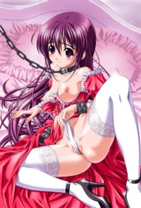 Rating: Questionable Score: 0 Tags: ass bed between_labia blush bondage breasts chained chains collar cuffs dress dress_aside dress_pull female fingernails frills high_heels higuchi_isami innie_pussy lace lace-trimmed_thighhighs leash long_fingernails long_hair long_nails lying nipples no_bra on_side original original_character panties pillow purple_eyes purple_hair pussy rule34 shoes slave smile solo spread_legs straight_hair sweat thighhighs uncensored underwear very_long_hair wedgie white_legwear white_panties white_thighhighs zettai_ryouiki User: bunchy7s