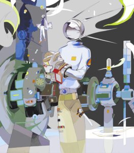 Rating: Safe Score: 0 Tags: alternate_species clothing detailed detailed_background e621 for_a_head gloves group handwear humanoid humanoidized male miki_0 object_head personification satellite science_fiction solo_focus sputnik_1 toony traditional_media_(artwork) unavailable_at_source User: bunchy7s