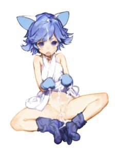 Rating: Explicit Score: 0 Tags: animal_ear blue_eyes blue_hair boots cum cum_on_hair cumdrip dress dress_lift facial female highres japanese_clothes ji_no legs mittens no_panties ojarumaru okorinbou original pussy rule34 short_hair simple_background solo spread_legs uncensored wavy_mouth User: bunchy7s