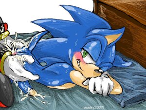 Rating: Explicit Score: 0 Tags: 2007 all_fours anal anal_penetration anthro anus bed big_eyes big_head black_body black_fur blue_body blue_fur blush bodily_fluids butt butt_grab cum cum_in_ass cum_inside cumshot doggystyle duo e621 ejaculation erection eulipotyphlan from_behind_position fur furniture furry furry_only genital_fluids genitals hand_on_butt hedgehog humanoid_genitalia humanoid_penis inside male male/male male_only male_penetrated male_penetrating male_penetrating_male mammal multiple_males on_bed orgasm penetration penis rule34 sega sex shade_(artist) shadow_the_hedgehog side_mouth soina sonadow sonic_(series) sonic_team sonic_the_hedgehog sonic_the_hedgehog_(series) sonic_x straight_hair sweat tagme toony yaoi User: bunchy7s
