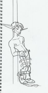 Rating: Explicit Score: 0 Tags: 2006 enolianslave jak_(jak_and_daxter) jak_and_daxter male male_only monochrome rule34 tagme User: bunchy7s