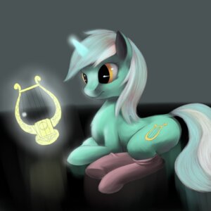 Rating: Safe Score: 0 Tags: 1:1 amber_eyes clothing cutie_mark e621 equid equine female feral footwear friendship_is_magic fur green_body green_fur hair hasbro hi_res horn legwear lyra_heartstrings_(mlp) lyre mammal multicolored_hair musical_instrument my_little_pony mythological_creature mythological_equine mythology plucked_string_instrument quadruped socks solo string_instrument tail two_tone_hair unicorn unknown_artist User: bunchy7s