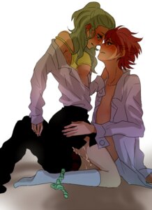 Rating: Explicit Score: 0 Tags: a-suke_(kurata) bra chili_(pokemon) cilan_(pokemon) clothes color cum eye_contact female footwear green_hair hair human incest looking_at_another male open_clothes open_eyes pants pokemon pokemon_bw red_hair rule34 rule_63 short_hair side_view sitting skirt socks straddle straight white_background User: bunchy7s