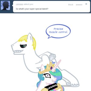 Rating: Questionable Score: 0 Tags: 1:1 2012 animated animated_gif blonde_hair blue_eyes censor_bar censored censored_by_face crown cutie_mark dialogue duo e621 english_text equid equine female feral friendship_is_magic grin hair hasbro headgear horse male mammal my_little_pony physical_censor_bar pony princess princess_celestia_(mlp) purple_eyes royalty short_playtime smile songoharotto text tumblr User: bunchy7s