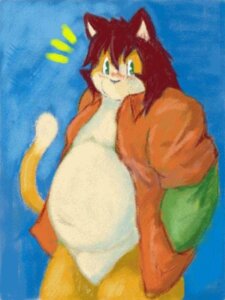 Rating: Safe Score: 0 Tags: 3:4 anthro armadirou biped blush bottomless clothed clothing e621 felid green_eyes hair kemono long_hair male mammal open_clothing open_shirt open_topwear overweight overweight_anthro overweight_male shirt simple_background slightly_chubby solo standing topwear User: bunchy7s
