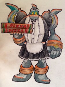 Rating: Safe Score: 0 Tags: ambiguous_gender clothing e621 food generation_5_pokemon golurk hi_res maid_uniform nintendo penga pizza pokemon pokemon_(species) solo uniform User: bunchy7s Rating: Safe Score: 0 Tags: ambiguous_gender clothing e621 food generation_5_pokemon golurk hi_res maid_uniform nintendo penga pizza pokemon pokemon_(species) solo uniform User: bunchy7s