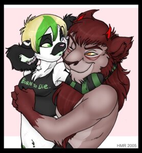 Rating: Safe Score: 0 Tags: 2005 anthro black_border border clothing demon duo e621 eye_contact facial_piercing felid female glamfur hair heterochromia horn hug hugging_another hugging_from_behind hybrid larger_male lemur lion lip_piercing long_hair looking_at_another male male/female mammal navel navel_piercing orange_eyes pantherine piercing primate rotekatze shirt short_hair size_difference smaller_female strepsirrhine tank_top topwear zeriara zeriara_(character) User: bunchy7s Rating: Safe Score: 0 Tags: 2005 anthro black_border border clothing demon duo e621 eye_contact facial_piercing felid female glamfur hair heterochromia horn hug hugging_another hugging_from_behind hybrid larger_male lemur lion lip_piercing long_hair looking_at_another male male/female mammal navel navel_piercing orange_eyes pantherine piercing primate rotekatze shirt short_hair size_difference smaller_female strepsirrhine tank_top topwear zeriara zeriara_(character) User: bunchy7s