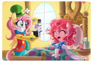 Rating: Safe Score: 0 Tags: 2013 angel_(mlp) annoyed bed bedroom bow_(feature) bow_tie card clothing clown duo_focus e621 earth_pony english_text equid equine eyes_closed feathered_wings feathers female feral flower fluttershy_(mlp) friendship_is_magic fur furniture get_well_soon_card green_hair group hair hasbro hat headgear headwear hi_res horse ill inside lagomorph laugh leporid makeup mammal messy_hair my_little_pony mythological_creature mythological_equine mythology pajamas pegasus pillow pink_body pink_fur pink_hair pinkie_pie_(mlp) plant pony rabbit red_nose text tissue top_hat white_body white_fur willisrisque window wings yellow_body yellow_feathers yellow_fur User: bunchy7s