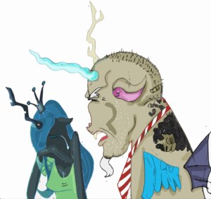 Rating: Safe Score: 0 Tags: 2013 absurd_res arthropod blue_body blue_feathers changeling_(mlp) chimera discord_(mlp) draconequus duo e621 esprites feathered_wings feathers female friendship_is_magic hasbro hi_res horn male membrane_(anatomy) membranous_wings my_little_pony queen queen_chrysalis_(mlp) royalty simple_background what white_background wings User: bunchy7s