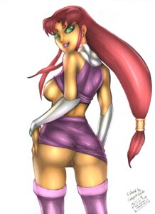 Rating: Explicit Score: 0 Tags: 1girls areola ass big_breasts breasts colored dc dc_comics earrings eyeshadow female female_only gloves green_eyes large_breasts lipstick long_hair makeup nipples pandoras_box pussy red_hair rule34 signature smile smooth_skin solo starfire teen_titans text thigh_highs vagina User: bunchy7s