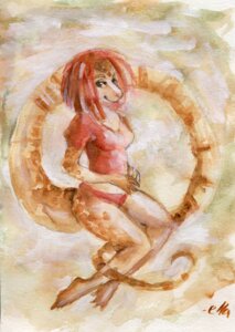 Rating: Safe Score: 0 Tags: 2011 anthro bent_legs biped breasts butt clothing dodongo_(artist) e621 female hair legs_together lizard long_tail looking_at_viewer navel non-mammal_breasts painting_(artwork) panties pose red_hair reptile scalie shirt sitting snout solo sunder-lane tail tegu teiid topwear traditional_media_(artwork) traditional_painting_(artwork) traditional_watercolor_(artwork) underwear watercolor_(artwork) yokozuwari User: bunchy7s