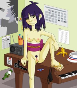 Rating: Explicit Score: 0 Tags: blush bottomless breasts feet female female_only functionally_nude gorillaz imprefectlin noodle_(gorillaz) panties purple_hair pussy rule34 small_breasts solo tagme toes topless vagina User: bunchy7s