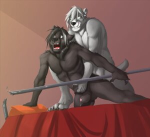 Rating: Explicit Score: 0 Tags: 2014 abdominal_bulge anal anal_penetration anthro anthro_on_anthro arcticlion balls barefoot bed black_body black_fur black_hair black_nose bodily_fluids canid canine canis duo e621 erection feet flaccid foreskin from_behind_position fur furniture genital_fluids genitals hair half-erect humanoid_genitalia humanoid_penis large_foreskin male male/male male_penetrated male_penetrating male_penetrating_male mammal nude on_bed penetration penis precum sex shadowwolfen unretracted_foreskin white_body white_fur white_hair wolf User: bunchy7s