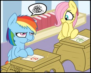 Rating: Safe Score: 0 Tags: 2014 a+ annoyed black_border blue_body blue_eyes blue_feathers blue_fur book bookshelf border desk duo e621 emanata equid equine feathered_wings feathers female fluttershy_(mlp) friendship_is_magic frustration_cloud fur furniture hair hasbro mammal multicolored_hair my_little_pony mythological_creature mythological_equine mythology paper pegasus pencil_(object) pink_hair purple_eyes rainbow_dash_(mlp) rainbow_hair speech_bubble strangerdanger table wings User: bunchy7s