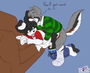 Rating: Explicit Score: 0 Tags: 4_toes age_difference anal anal_penetration anthro anthro_on_anthro anthro_penetrated anthro_penetrating anthro_penetrating_anthro barefoot blue_briefs blue_clothing blue_underwear border_collie bottomwear bottomwear_down briefs canid canine canis clothed clothing collie colored_seam_underwear dialogue domestic_dog dominant duo e621 english_text erection feet footwear from_behind_position fur furniture genitals herding_dog humanoid_genitalia humanoid_penis larger_dom legwear leo_(wolfblade) looking_pleasured male male/male male_on_bottom male_on_top male_penetrated male_penetrating male_penetrating_male mammal mounting older_male on_bottom on_top pants pants_down partially_clothed pastoral_dog penetration penile penile_penetration penis penis_in_ass roni_collins sex sexual_assault sheepdog size_difference socks sofa tail text toes underwear underwear_down url white_seam_underwear wolfblade young young_anthro young_male younger_male younger_penetrated User: bunchy7s