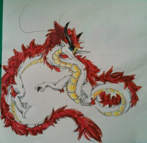 Rating: Safe Score: 0 Tags: ambiguous_gender asian_mythology blue_eyes dgook dragon e621 east_asian_mythology eastern_dragon feral fur hair horn marker_(artwork) mythological_creature mythological_scalie mythology red_hair scalie serpentine solo tail tail_tuft traditional_media_(artwork) tuft whiskers white_body yellow_body User: bunchy7s