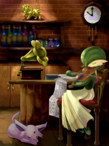 Rating: Safe Score: 0 Tags: 3:4 bar bottle bow_(stringed_instrument) bowed_string_instrument cabinet chair clock container detailed_background duo e621 eeveelution espeon eyes_closed felid female feral furniture gardevoir generation_2_pokemon generation_3_pokemon generation_4_pokemon gramophone holding_object inside luxray lying mammal music musical_instrument nintendo playing_music playing_violin pokemon pokemon_(species) quadruped sculpture shelf sitting sleeping statue string_instrument table tail unknown_artist violin User: bunchy7s