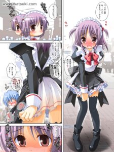 Rating: Explicit Score: 0 Tags: blush comic female hayate_no_gotoku! maid no_panties rule34 segawa_izumi skirt skirt_tug thighhighs translated watsuki_ayamo User: bunchy7s