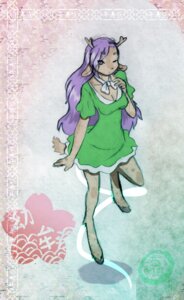 Rating: Safe Score: 0 Tags: anthro antlers biped breasts cainethelongshot clothing deer dress e621 ears_down female floating fur green_clothing green_dress hair hi_res hooves horn japanese_text long_hair mammal midair new_world_deer pink_eyes pivoted_ears purple_hair reindeer solo spots standing tan_body tan_fur text youmu User: bunchy7s