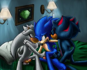 Rating: Explicit Score: 0 Tags: 5:4 5_toes anthro anthro_on_anthro anus balls barefoot bed bed_covers bedding bedroom big_feet black_body black_eyes black_fur black_nose black_skin blanket blue_body blue_fur bodily_fluids butt cum cum_on_penis e621 erection eulipotyphlan eyes_closed feet fur furniture gem genital_fluids genitals green_eyes grey_body grey_fur group group_sex hand_on_butt handjob hedgehog hedgequills hindpaw humanoid_genitalia humanoid_penis inside kissing lamp light male male/male mammal nude one_eye_closed paws penile penis penis_grab photo pillow pink_body pink_penis pink_skin plantigrade precum quills_(anatomy) sega sex shadow_the_hedgehog silver_the_hedgehog sitting sonic_the_hedgehog sonic_the_hedgehog_(series) spread_legs spreading tan_nose threesome toes trio yellow_body yellow_skin User: bunchy7s